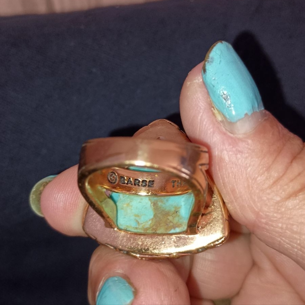 Studio Barse turquoise ring